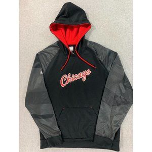 Chicago Bulls Hardwood Classics NBA Basketball Hoodie‎ Sweatshirt (Men's Large)